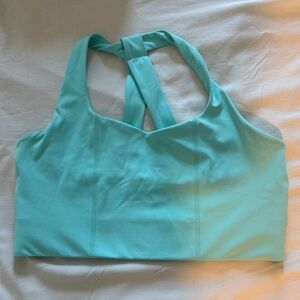 Carbon38 Turquoise Activewear Top